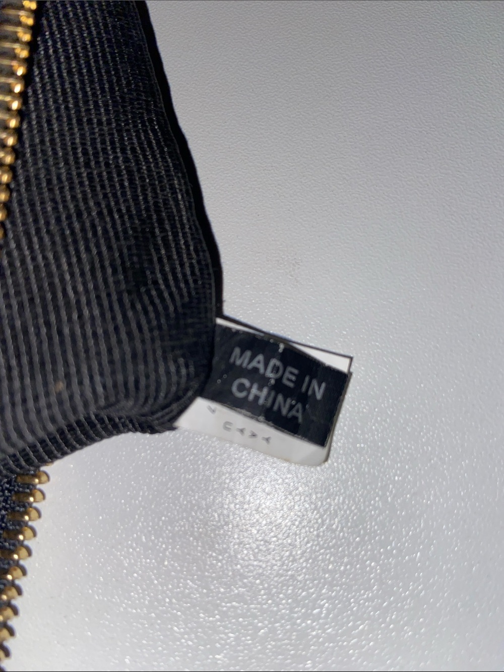 Furla Black Leather Babylon Clutch/Wristlet with Gold Logo EUC zip closure - Picture 8 of 12